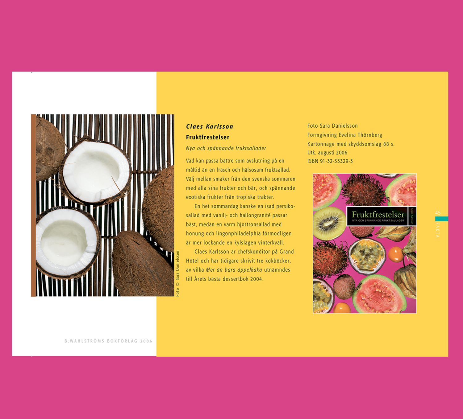 Wahlströms Catalog, catalog design | Whalströms Book Publishers